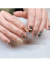 エンズネイル(O’s nail)/レオパードネイル