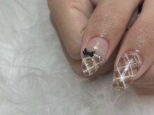 エクラ(eclat)/ブラウンチェック