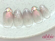 ネイルサロン アビー 新宿東口店(abbie)/キラキラクリア[C]¥11550