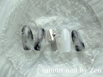 ミニュイネイルバイゼン(minuit nail by Zen)/【hand】定額デザインコース