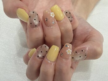 ベルフルール VIP店/ドット×パールお花