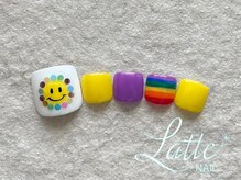 ラテネイル(Latte Nail)/10月定額デザイン　Foot ver.