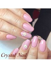 クリスタルネイル ボンベルタ橘店(CRYSTAL NAIL)/シンプルネイル
