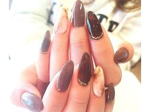 ロータス Lotus/チョコレートカラーネイル