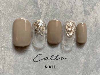カラネイル 南森町店(calla nail)/ミラーアート
