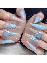 ア ラヴニール(a l'avenir)/【スカルプ】ブルーフラワー