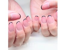 ネイルプラータ(Nail Plata)の雰囲気（流行のスキニーフレンチで可愛く♪【パラジェル/フィルイン】）