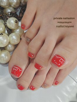 プライベート ネイルサロン マーマ(murmur)/バレンタインネイル