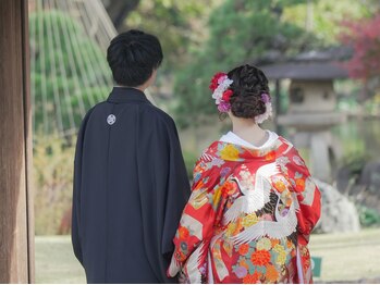 ヘアスタジオ カルージュ/ご夫婦でブライダルシェービング