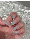 かわいいグラデーションネイル