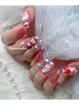 ハナアイ サロン 新宿店(hanaai salon)/チップ長さだしデザイン