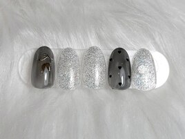 シック＊ハートドット×リボン