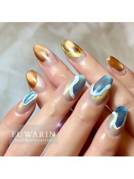 フワリン(FUWARIN)/マグネットアートネイル