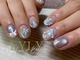 フレンチ/3Dリボン