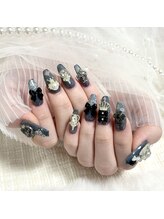 ミニョン(Minyon)/推し活☆メンカラネイル