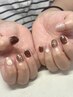 ayaka指名【ハンドジェル】ネイルケア+デザインは相談 ¥5780~