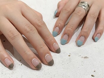 ネイル アバンス 西梅田店(Nail AVANCE.)/ニュアンスネイル