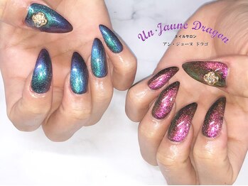 アン ジョーヌドラゴ/【自爪ネイル】カメレオンネイル