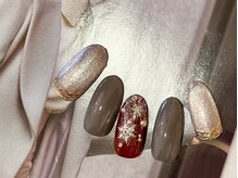 レイウェリナ(Lei Welina)/雪の結晶ネイル