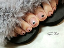 シュガーネイル(sugar nail)/ハートフットネイル