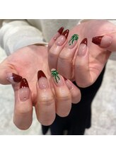 ビューティマーケット アングゥ(BEAUTY MARKET ungu)/フレンチ×リボン