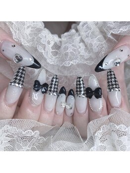 ベティネイル アイラッシュ(Betty Nail)/モノトーンフレンチネイル