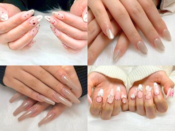 MIHANAネイルサロンの写真/《あなたのかわいい!お爪を形に★》韓国ネイル/ゴテゴテネイル/持ち込みOKのネイルサロンでイベントにも◎