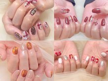 NICENAIL/ジェルネイル/パラジェル/フィルイン/マグネットMEGAドン・キホーテ桃花台店/持ち込みデザインコース