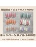 期間限定【Jr.ネイリスト】キャンペーンネイル 4900→2400/詳細確認下さい♪