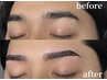 【学割U24】薄眉さんも癖眉さんもこれで完璧！(HBL眉毛パーマ+眉毛WAX)¥4790