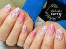 花柄ネイル