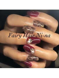 大人レオパードネイル