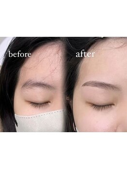 アイブロウメニューがあるサロン