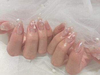 シェルネイル(SHELL NAIL)/チーク/バラ/staff:otsuka