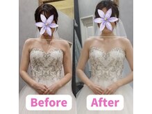 ボディキュア ブライダル美容整体 大阪梅田/【肩の左右差】整えます◎/関西