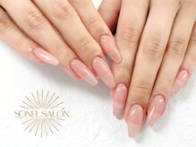 ソネルサロン 駒込店(SONEL SALON)/チップ長さだし☆ワンカラー