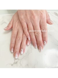 キラキラグラデーションネイル