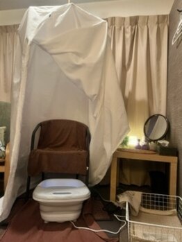 げんきの つぼ(GE・N・KI)の写真/【ハーブテント+燃焼リンパ110分】ハーブの香りと特別なポカポカ空間で極上の癒しを。《フットバス付き》