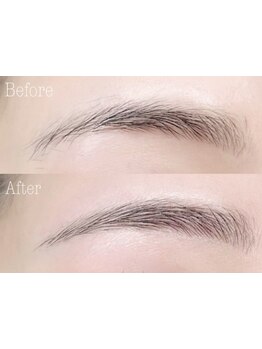 アイブロウメニューがあるサロン