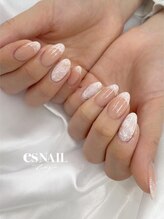 エスネイル 新宿西口店(es NAIL)/レースフレンチ