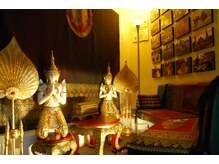 タイ古式マッサージアユタヤの雰囲気（空間からリラックスできるよう香りやお茶等までこだわり有！）