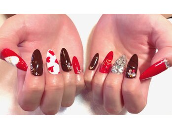 ロータス Lotus/バレンタインネイル