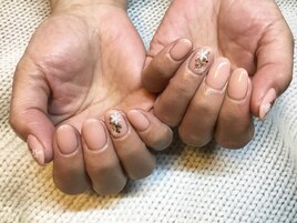 雪の結晶ネイル