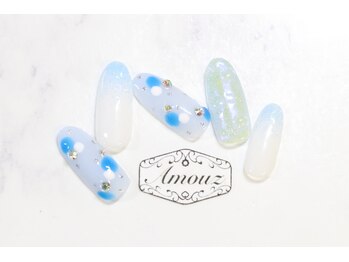 アモウズ(Amouz)/定額【テーマ:梅雨ネイル】1