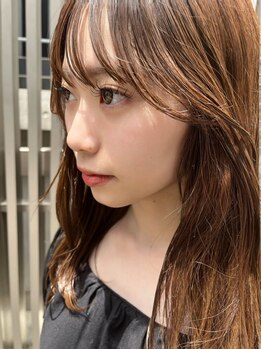 エイミーナミキ(amy NAMIKI)の写真/下がりまつ毛のお悩みも解消☆自まつ毛がパッチリ上がる！くっきり長さも際立つ！印象UPなボリューム感♪
