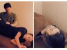 美容鍼＋整体or鍼灸施術（30分）顔と身体の不調おを一緒に改善！