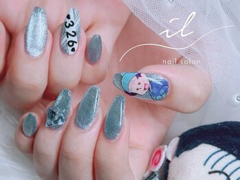 イル 神戸店/推しキャラネイル