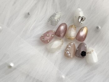 ロア ネイル(Loa_Nail)の写真/初回&4週間以内オフ無料！【冬の定番！designネイルが可愛い♪】カラーチェンジOK!無理なく通えるsalon★
