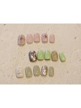 手描きアートが得意なサロン