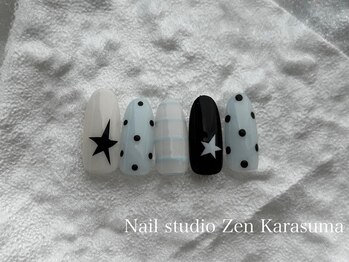 アイラッシュアンドネイルスタジオ ゼン カラスマ(eyelash&nail studio Zen Karasuma)/定額デザインコース